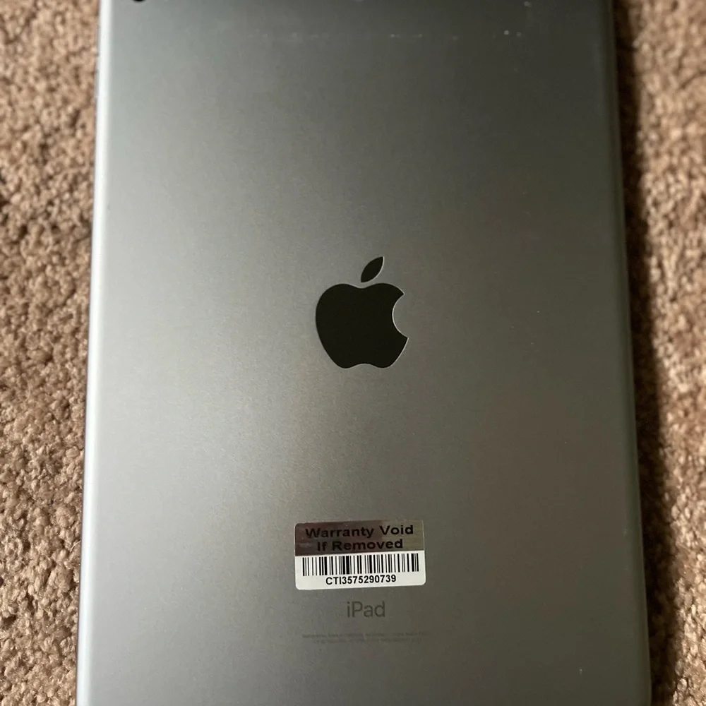 iPad 6 with case & screen protector already installed